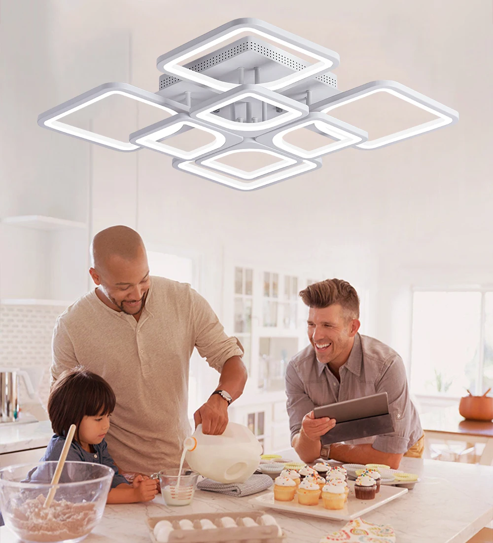 Современные светодиодные потолочные лампы/лампа с плафоном lustre suspension для гостиной/столовой, кухни, спальни, домашнего декора, светильник, светильники