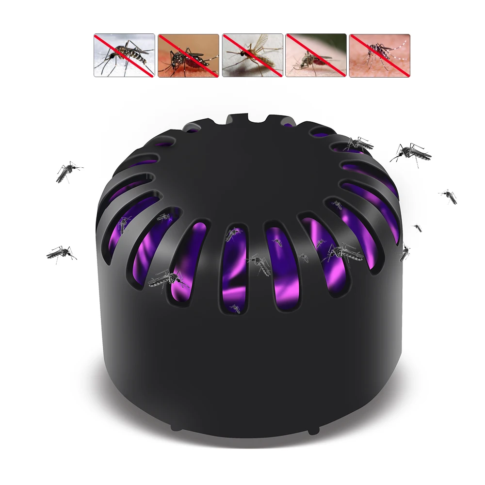 2 Вт/5 В лампа Жук ловушка для насекомых Zapper Killer Lights анти москитная Электрический