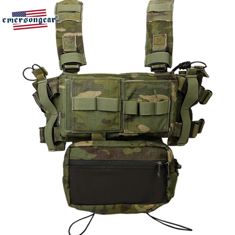 Emersongear Tactical MK3 Chest Rig For Plate Carrier Vest Micro Fight Hunting Airsoft Militar Army Mag Pouch Multicam Armor Gear | Спорт и