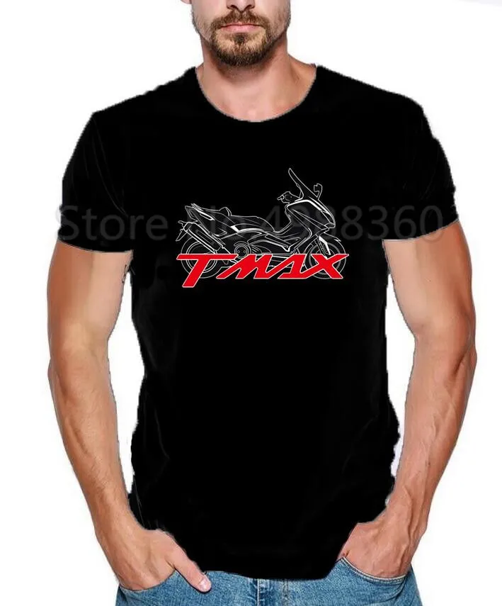 Мужская футболка для езды на мотоцикле tmax дышащая мужская одежда летняя ледяное