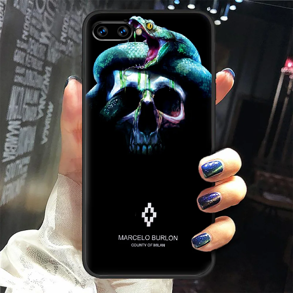 

Fashion Brand Marcelo Burlone Phone Case Cover Hull For HUAWEI Honor 8 8c 8a 8x 9 9a 9x V10 MATE 10 20 I Lite Pro black Cover