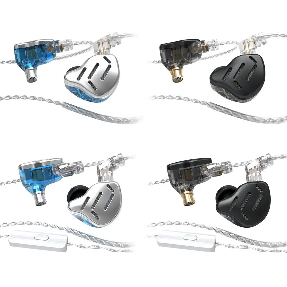 

KZZAX 7BA 1DD 16 Unit Hybrid In-ear Earphones Metal HIFI Headset Music Sport Headphones 3.5 Mm Wire Gaming Stero Headsets