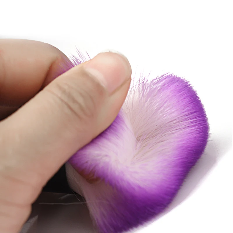 4 вида цветов мягкая щетка для очистки ногтей в форме гриба Мужская от пыли