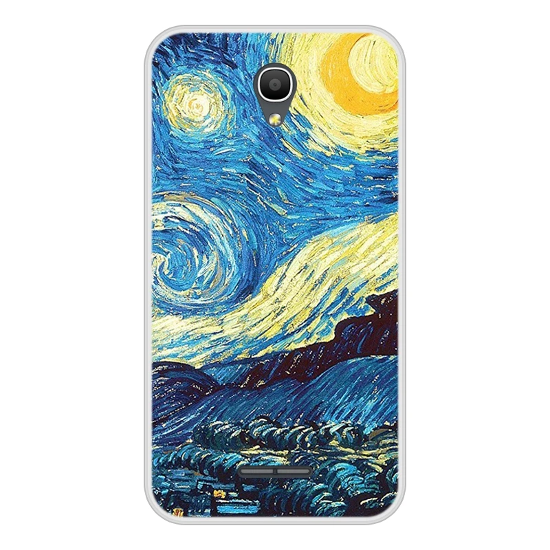 Case Cover for Alcatel Pop 4 Soft Silicone TPU Cool Patterned Printed Phone Cases In Stock |