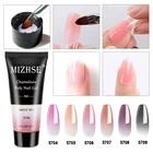Термальный полигель для ногтей MIZHSE, 30 мл, меняющий цвет кристаллический Удлинительный гель, гибридный лак, Гель-лак для базового и топового покрытия ногтей для маникюра