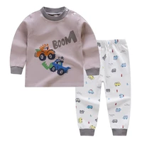 childrens cotton thermal underwear set boys and girls pajamas baby autumn clothes autumn pants bottomed shirt