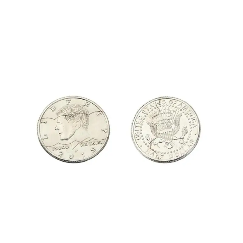 Фото 2/3 складывающаяся монета в доллары крупным планом для уличного фокуса реквизит