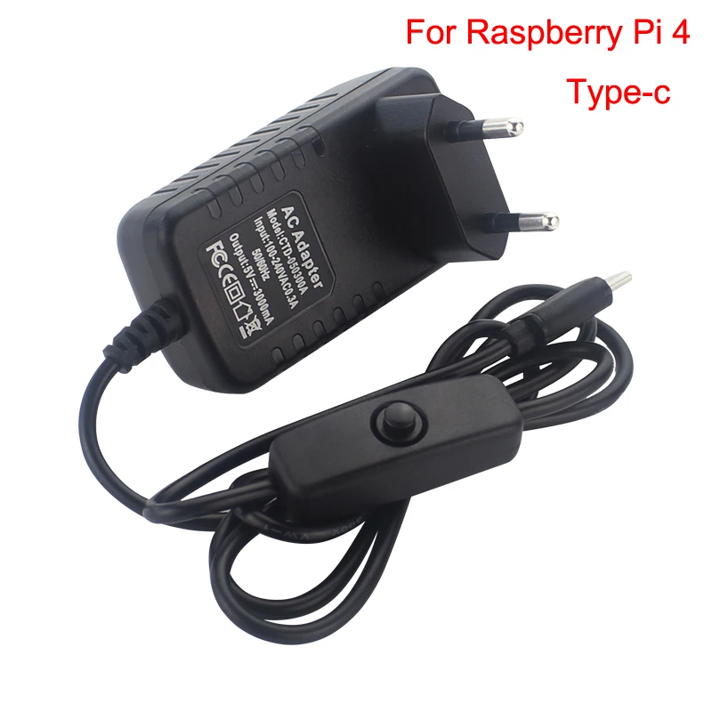 Новейший Raspberry Pi 4 Модель B стартовый набор акриловый корпус вентилятор Радиатор HDMI+ зарядное устройство для RPI4