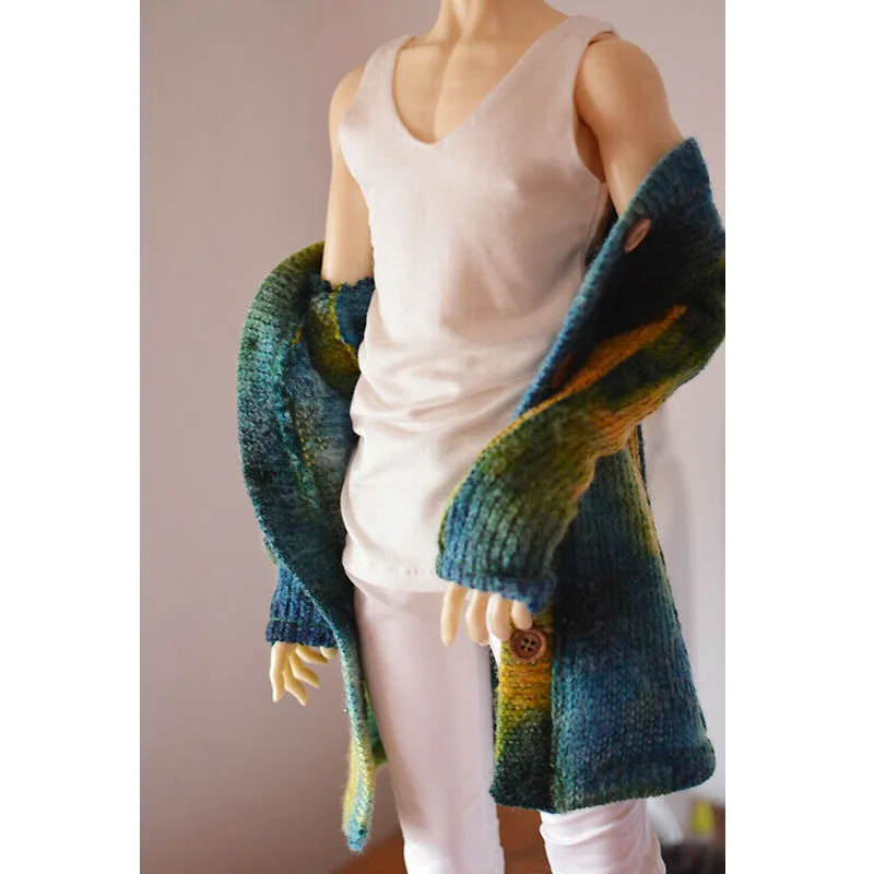 [wamami] 06 # Белый Черный Жилет/Футболка 1/4 MSD 1/3 1/6 SD DZ AOD BJD Dollfie