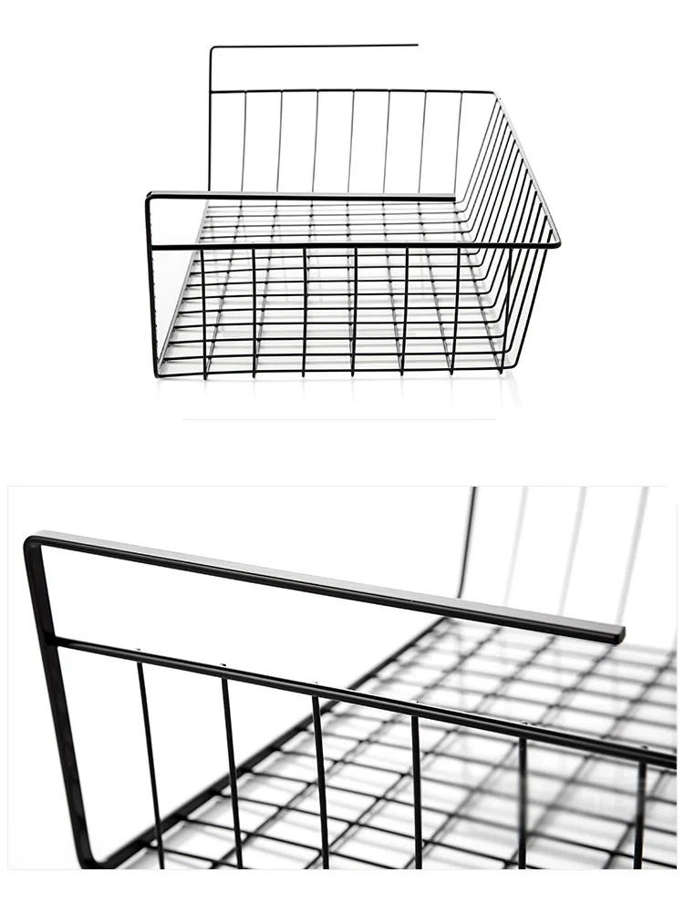 Home Rack Hanging Holder Organizer Bathroom Kitchen Cabinet Cupboard Hanger Cabinet Wash Cloth Hook Shelf Storage
