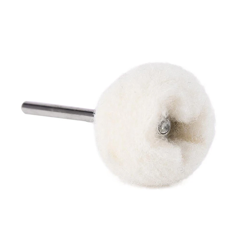 

New 10pcs Wool Wheel Polishing Buffer Buffing Brush Polisher Drill Bit Tool