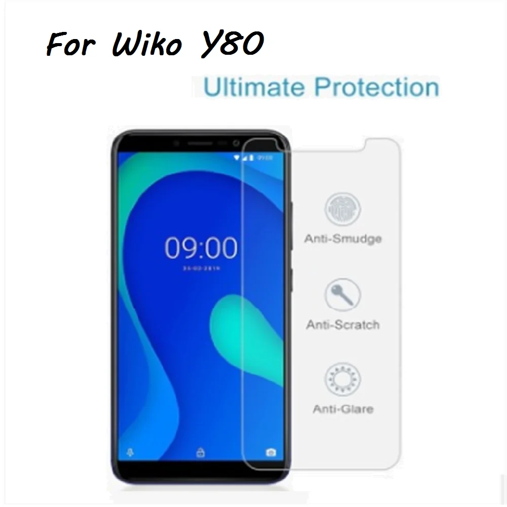Подходит для Wiko Y80 0 26 мм 9H 2.5D пленка из закаленного стекла с закругленными краями|