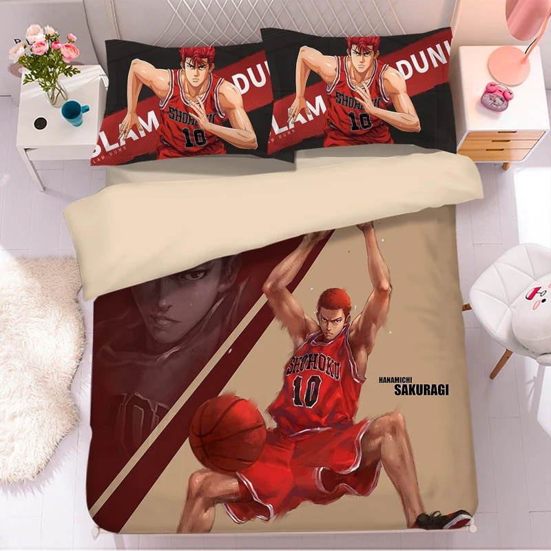 Комплект постельного белья Slam Dunk Master 3 шт. пододеяльник для одного размера 3D