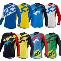 men lycra downhill jersey long sleeve mtb enduro motocross mountain bike clothing off road male cycling clothes bicycle shirt dh