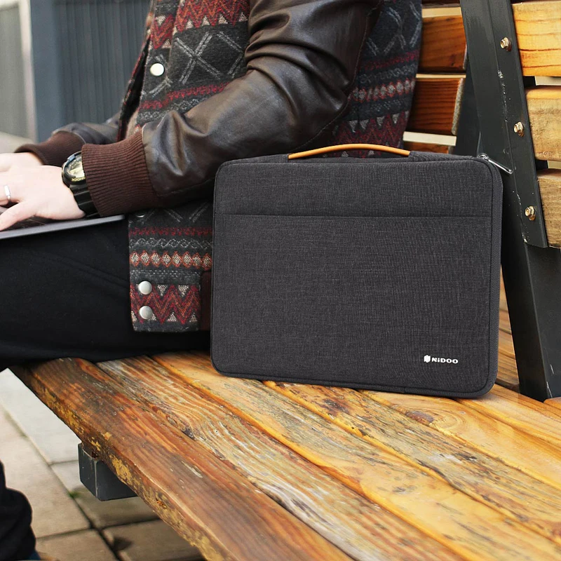 nidoo handbag laptop bag 11 6 13 14 15 6 inch for xiaomi macbook air pro 13 sleeve case cover computer notebook briefcase free global shipping