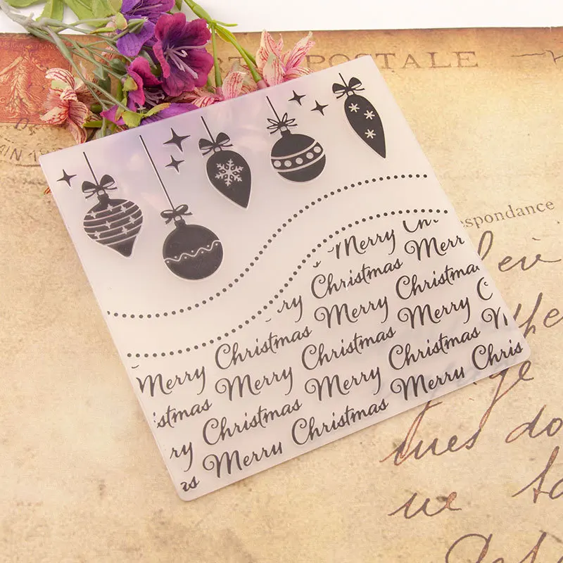 Счастливого Рождества новинка 2019 товары для изготовления открыток бумажные