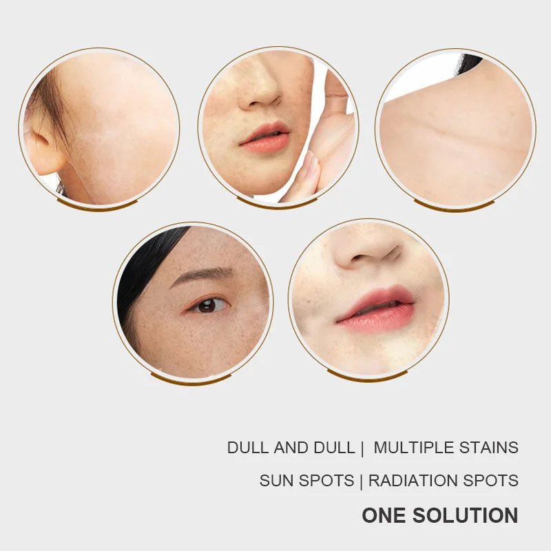 Витамин С Эфирное жидкое удаление веснушек отбеливающий увлажняющий эссенция