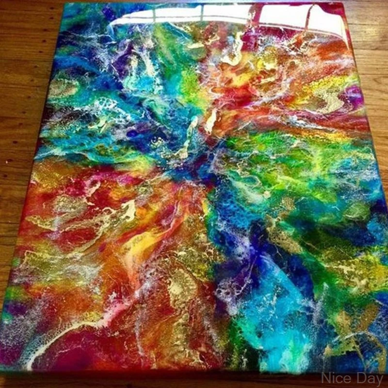 

20 Colours Epoxy Pigment Liquid Colorant Dye Ink Diffusion Resin Jewelry Makin A09 20 Dropship