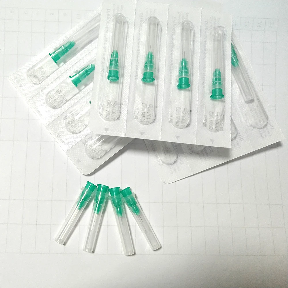 High Quality Micro Fat Injection Needle 30g 4mm 13mm 25mm Hypodermic Needles