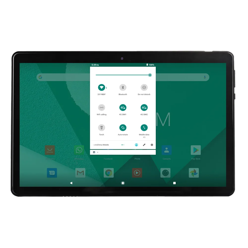New 4G Phone Call 10.1 inch Tablet PC Android 9.0 Octa Core Dual SIM Cards WIFI GPS Global Tablet 4GB+64GB ROM Tablets
