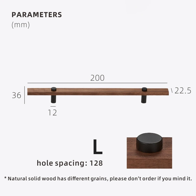 

Dooroom ореховые латунные ручки для мебели