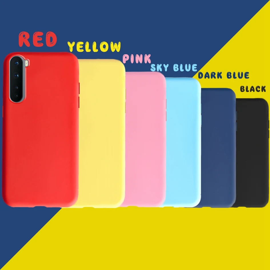 Чехол для Oneplus Nord однотонный силиконовый мягкий матовый задний One Plus 5G OnePlus Z 1 +