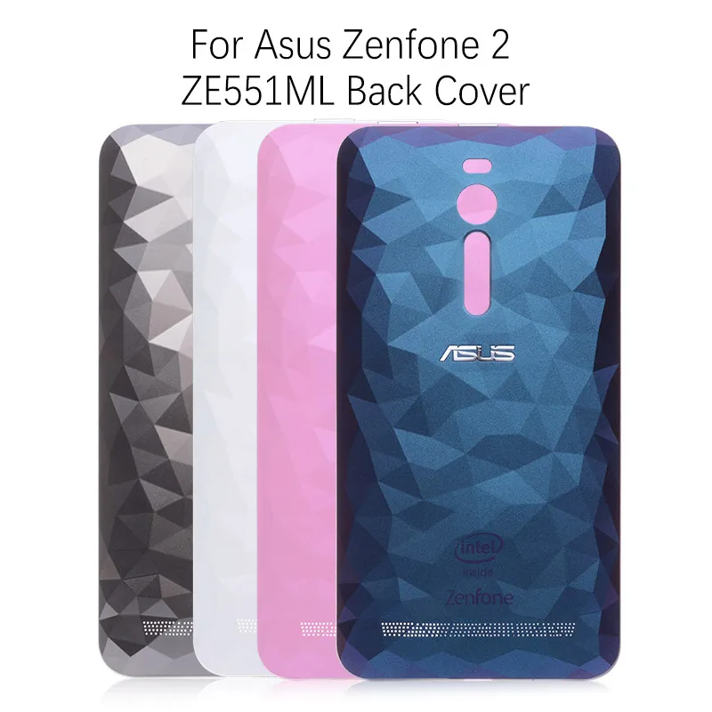 Задний корпус для ASUS Zenfone 2 ZE551ML задняя крышка Батарейная дверь кнопка питания ze551ml запасные части
