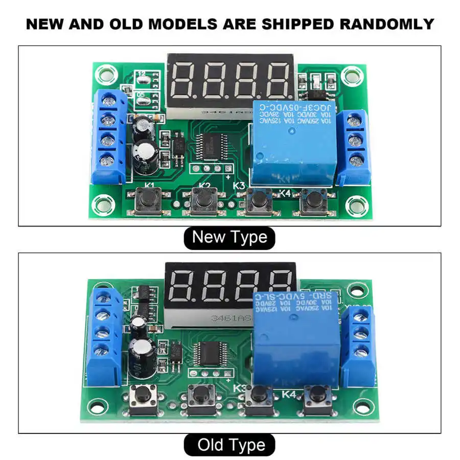Новый светодиодный дисплей с регулируемым таймером реле Автоматизация