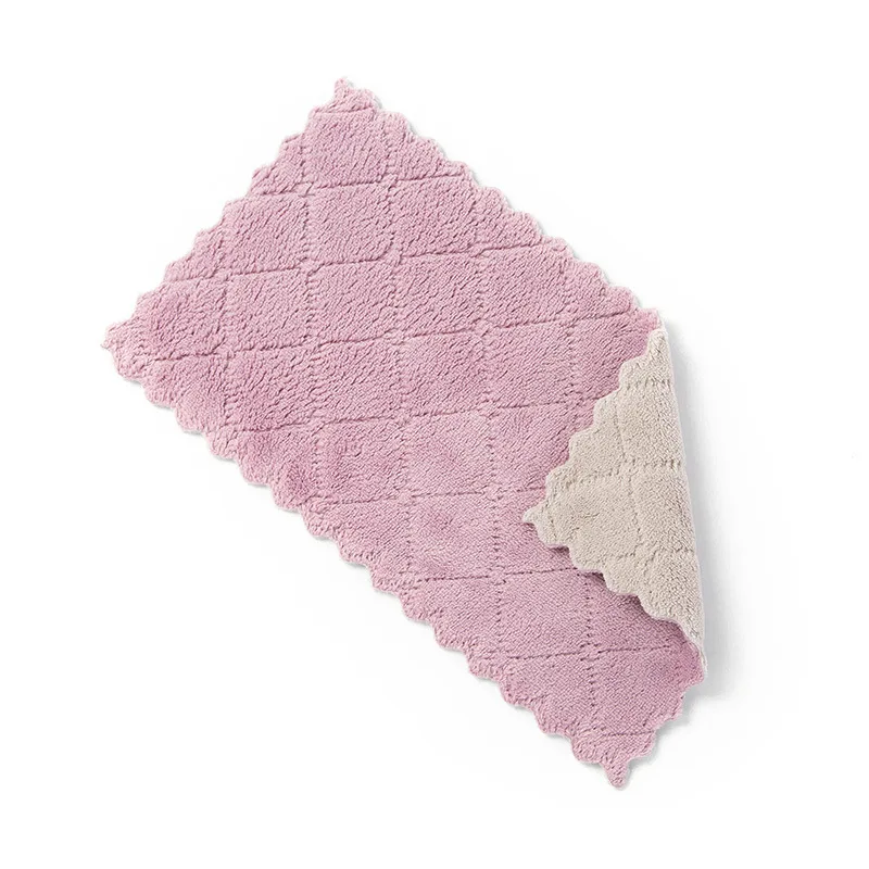 Распродажа дом Кухня впитывающее полотенце толстые двухслойные салфетки из