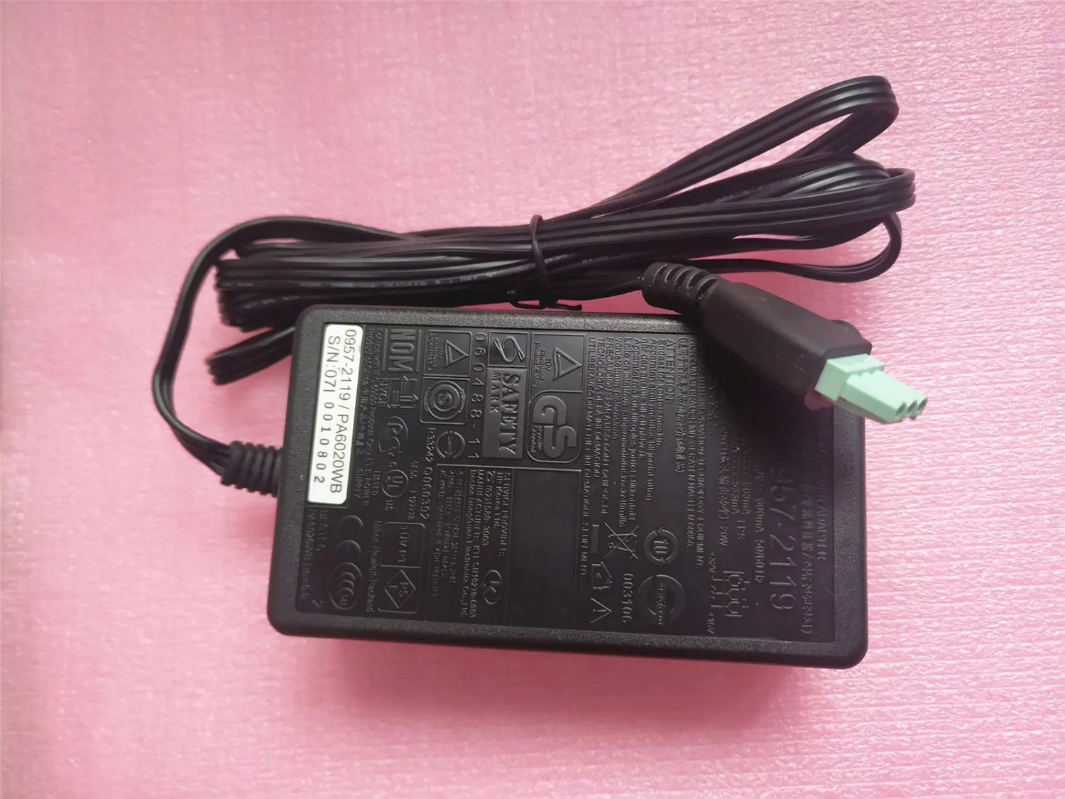 Зарядное устройство с адаптером переменного тока 0957-2119 для HP Deskjet F380 F388 32V 563mA 15V 533mA