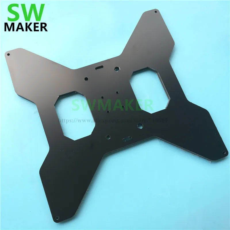 

3D-принтер SWMAKER TEVO Tarantula, алюминиевая композитная модель MGN12H, каретка, жесткая пластина, поддержка подогрева, обновление