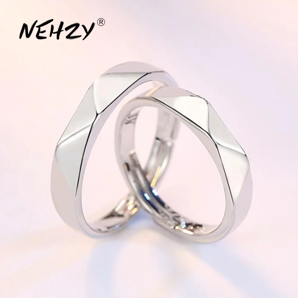 

NEHZY S925 Stamp silver new jewelry fashion woman opening ring anniversary wedding anniversary wedding engagement couple ring