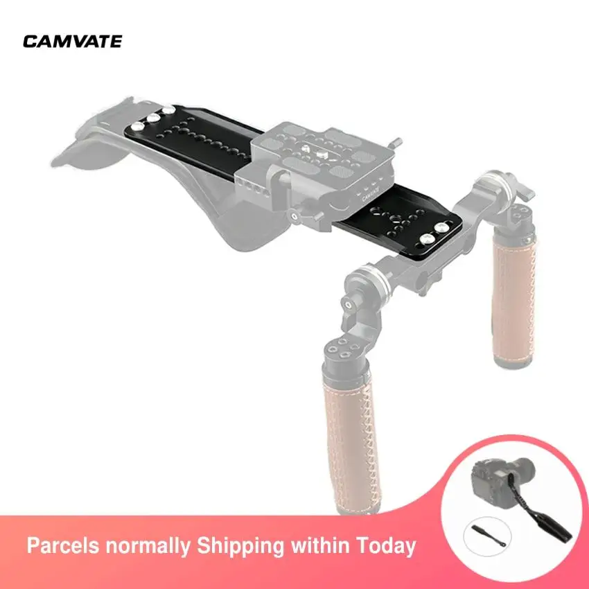 CAMVATE стандартная 12 "ласточкин хвост мостик сани пластина с 1/4" и 3/8