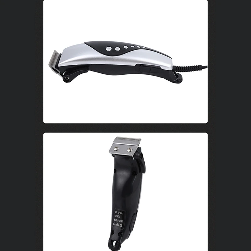 

EAS-Hair Clippers Kit Machine Cutting Trimmer Professional Tools Grooming Barber Set US Plug