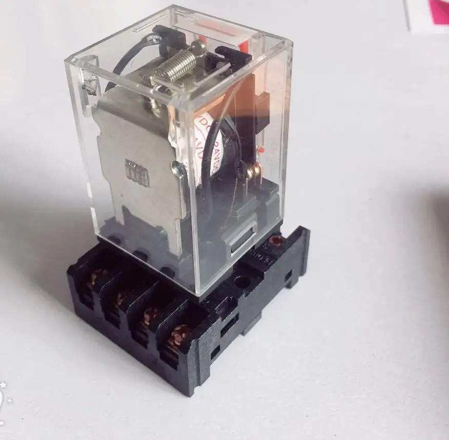 MK2P I AC 220V РЕЛЕ 8 Pin 10A 250VAC с разъемом PF083A|socket timer|socket 1relay ic |