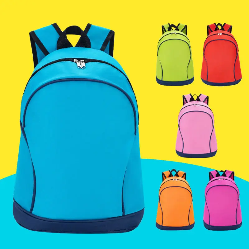 

Модный рюкзак фруктового цвета для женщин, водонепроницаемая сумка на плечо из ткани Оксфорд для детей, однотонная школьная сумка-мешок уни...