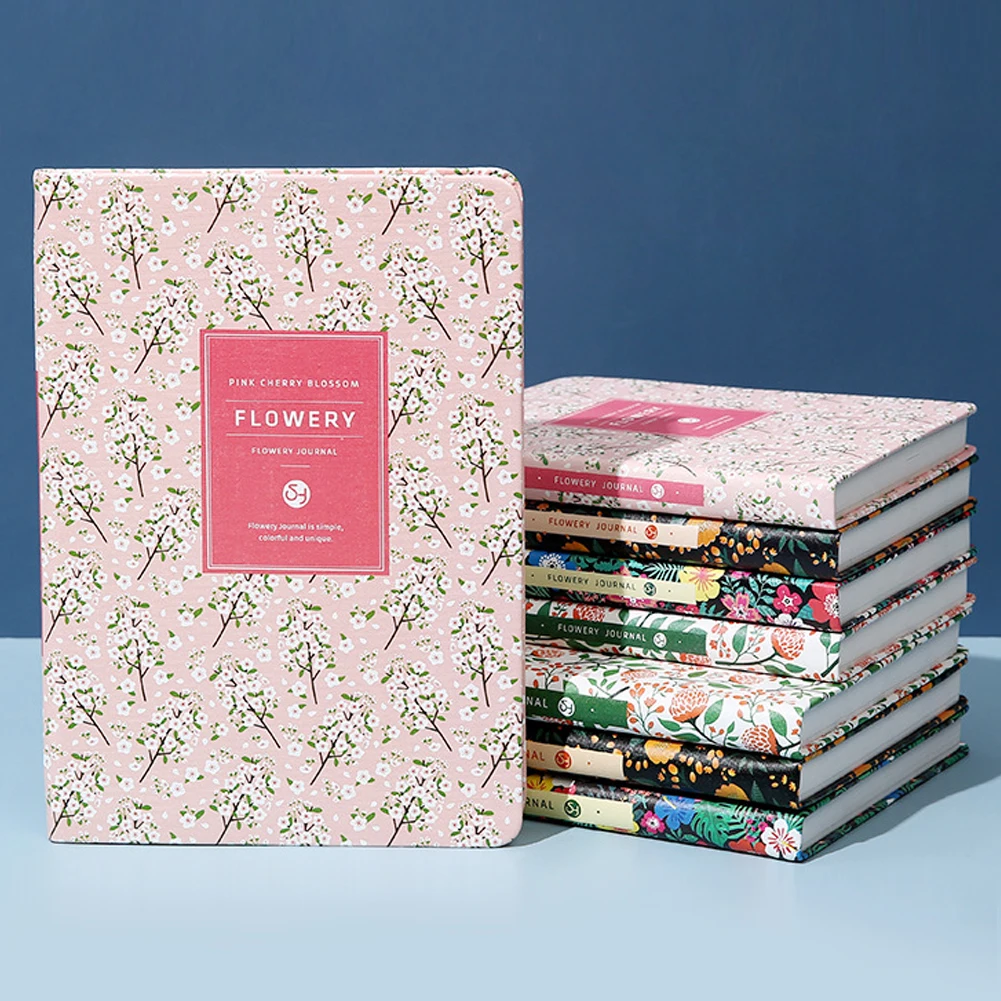 А5/А6 корейский милый винтажный цветочный график годовой дневник еженедельный