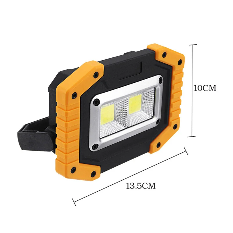 Waterproof LED COB Work Light USB Rechargeable Spotlight Searchlight Camping Lamp Led Flashlight | Лампы и освещение