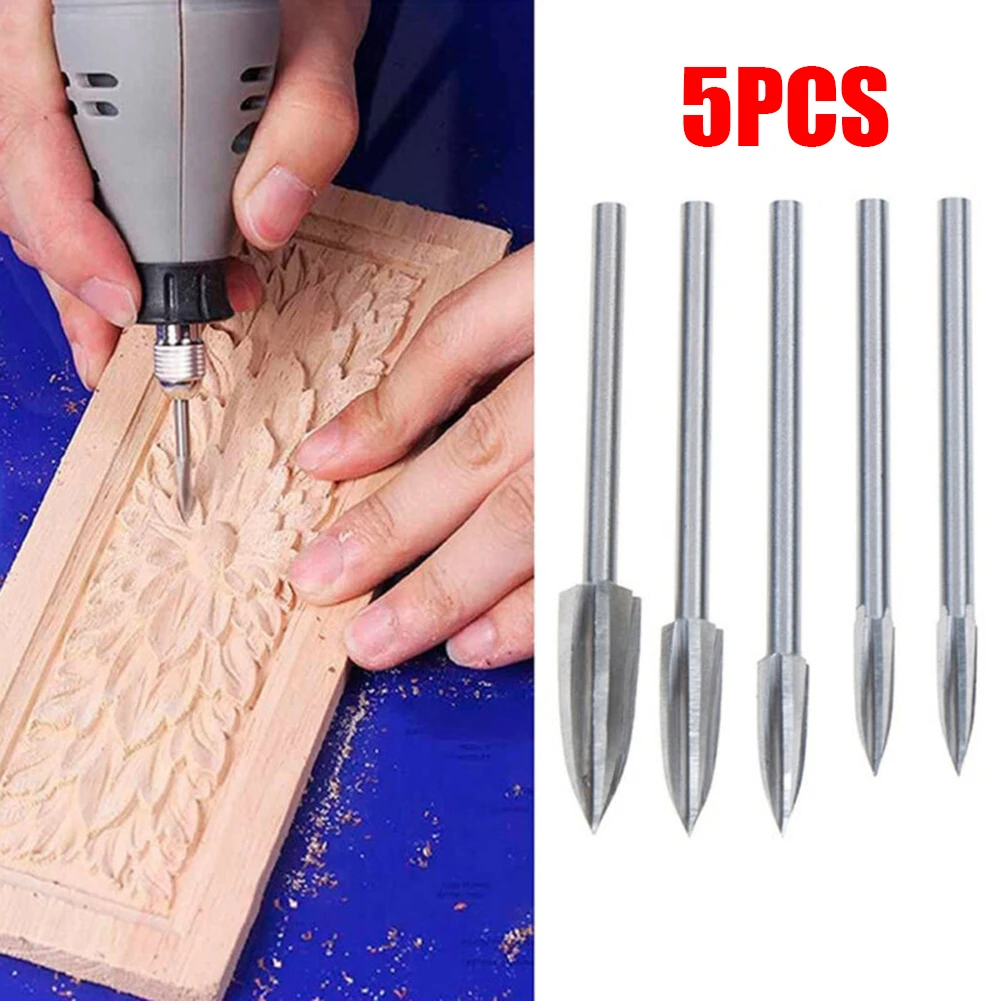 

5PCS/Set Wood Carving Tools High-speed steel Carving Root Tools High quality