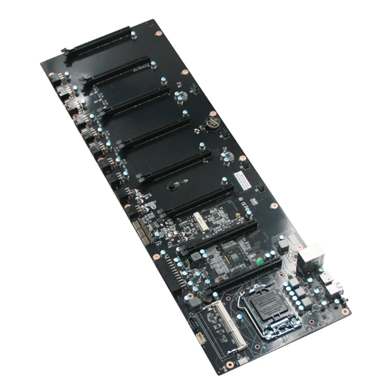 Материнская плата B85 BTC для майнинга DDR3 ОЗУ разъем 8xpcie X16 поддержка ЦП LGA1150 4-го I3 I5