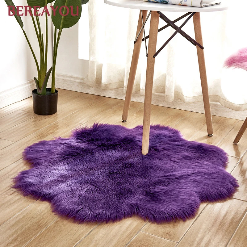Нордические меховые коврики и ковры для дома гостиной спальни ковер детской