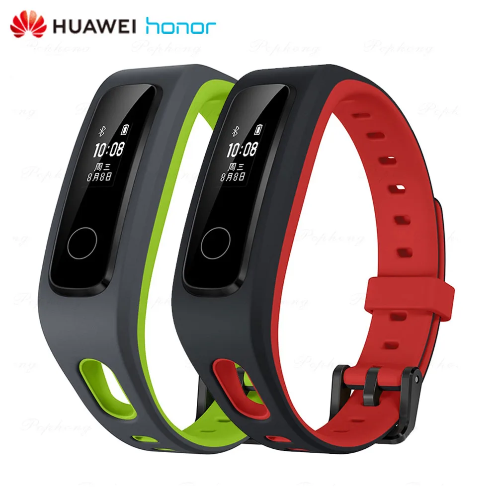 Huawei Honor Band 4 версия для бега умный Браслет 50 м Водонепроницаемый фитнес трекер