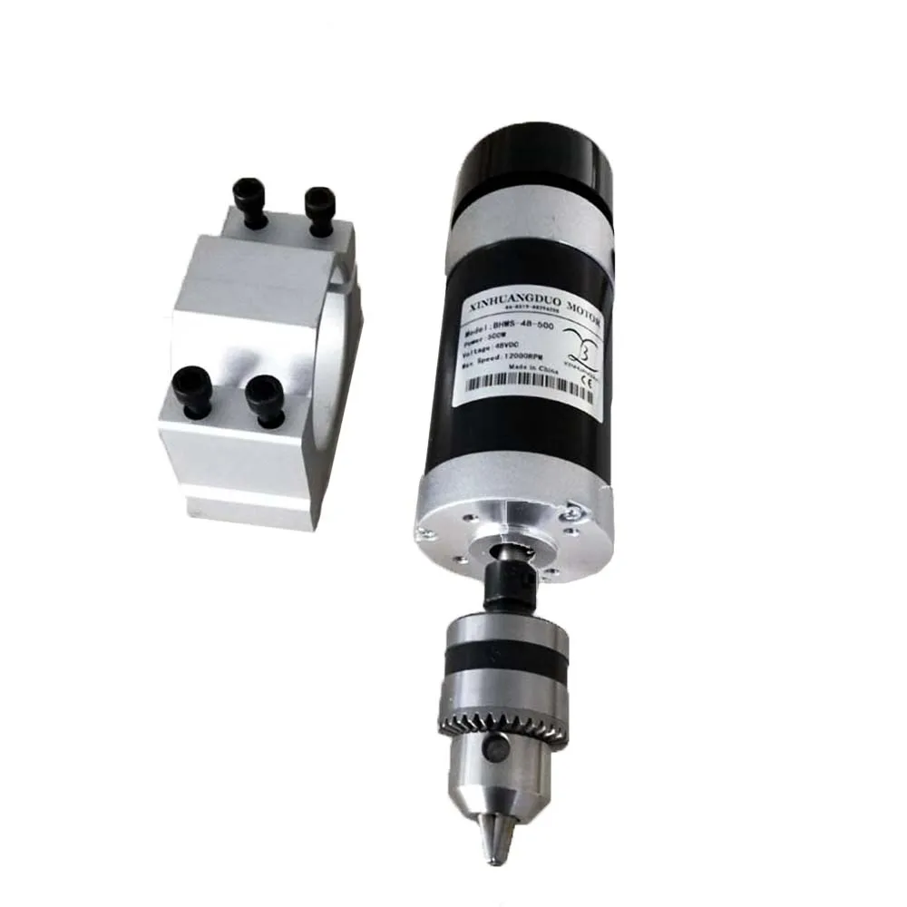 Бесщеточный патрон для электродрели 500 Вт Гравировальный с ЧПУ 48VDC фрезерование