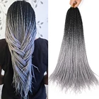 Косички для волос Dream Like для вязания крючком, Сенегальские Twsit предварительно заплетенные крючком косички для женщин, синтетические волосы для наращивания, 24 дюйма