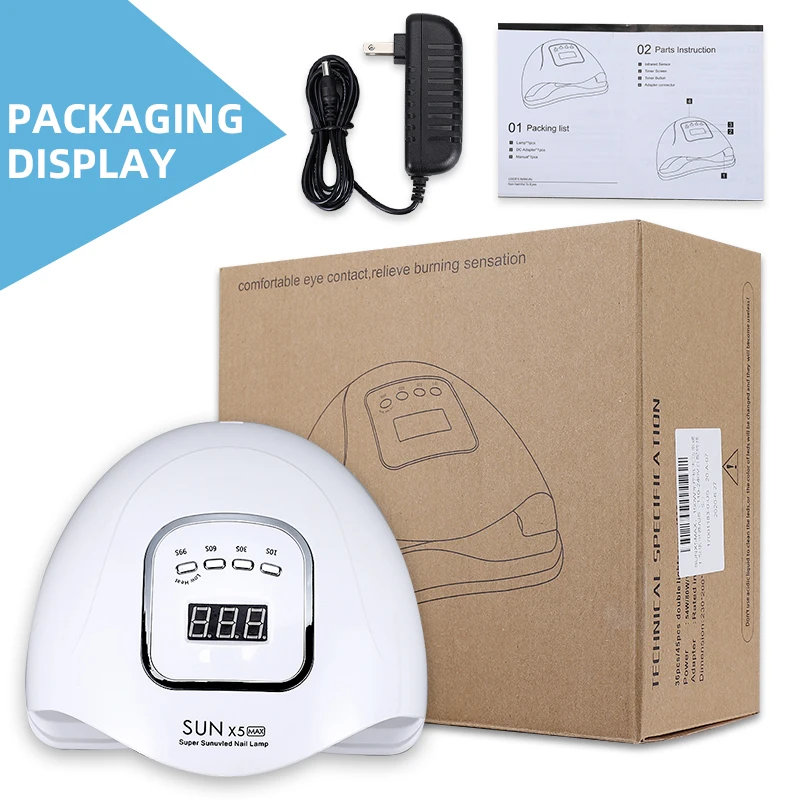 DIOZO 90 Вт Светодиодная УФ лампа для ногтей Сушилка Маникюр гель сушильная Авто