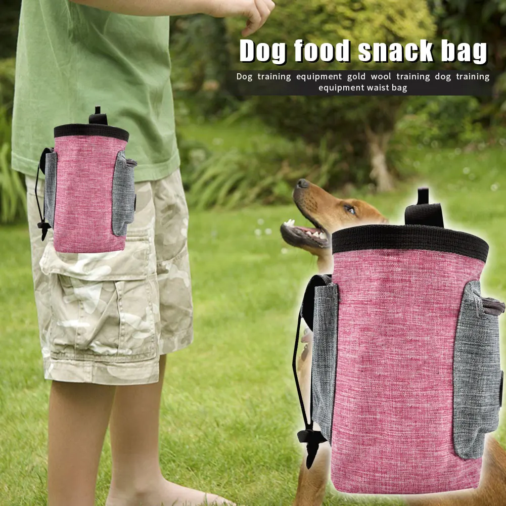 Сумка для питомцев на открытом воздухе Портативная сумка еды дрессировки