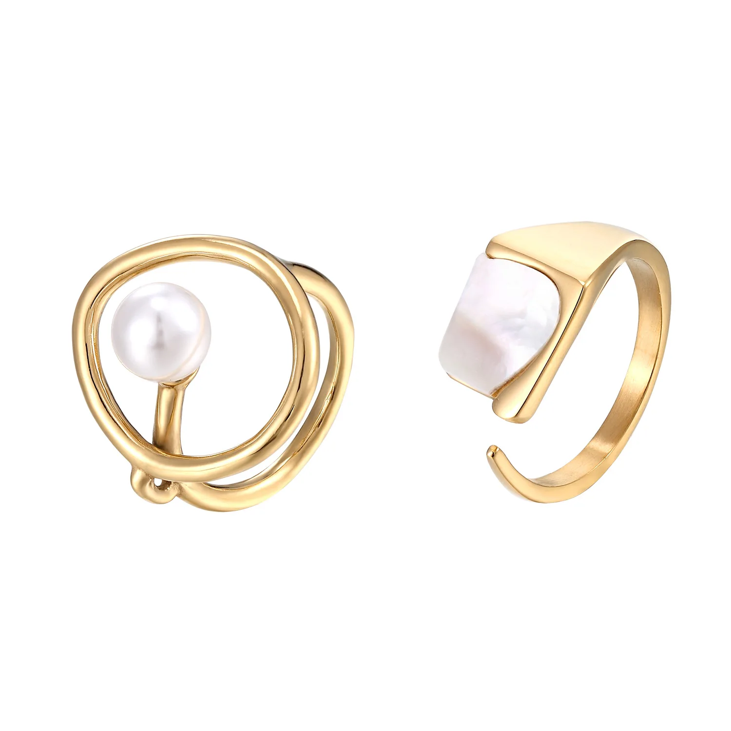 

2021 Ladies Fashion Trend Personality Creative New Ring Temperament Irregular Opening Ring Anniversary Engagement Gift
