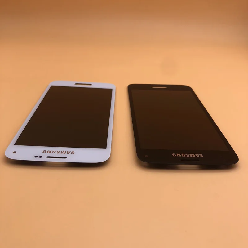 4,5 ''дисплей для SAMSUNG Galaxy S5 Mini G800 G800F G800H lcd Замена кодирующий преобразователь сенсорного экрана в сборе
