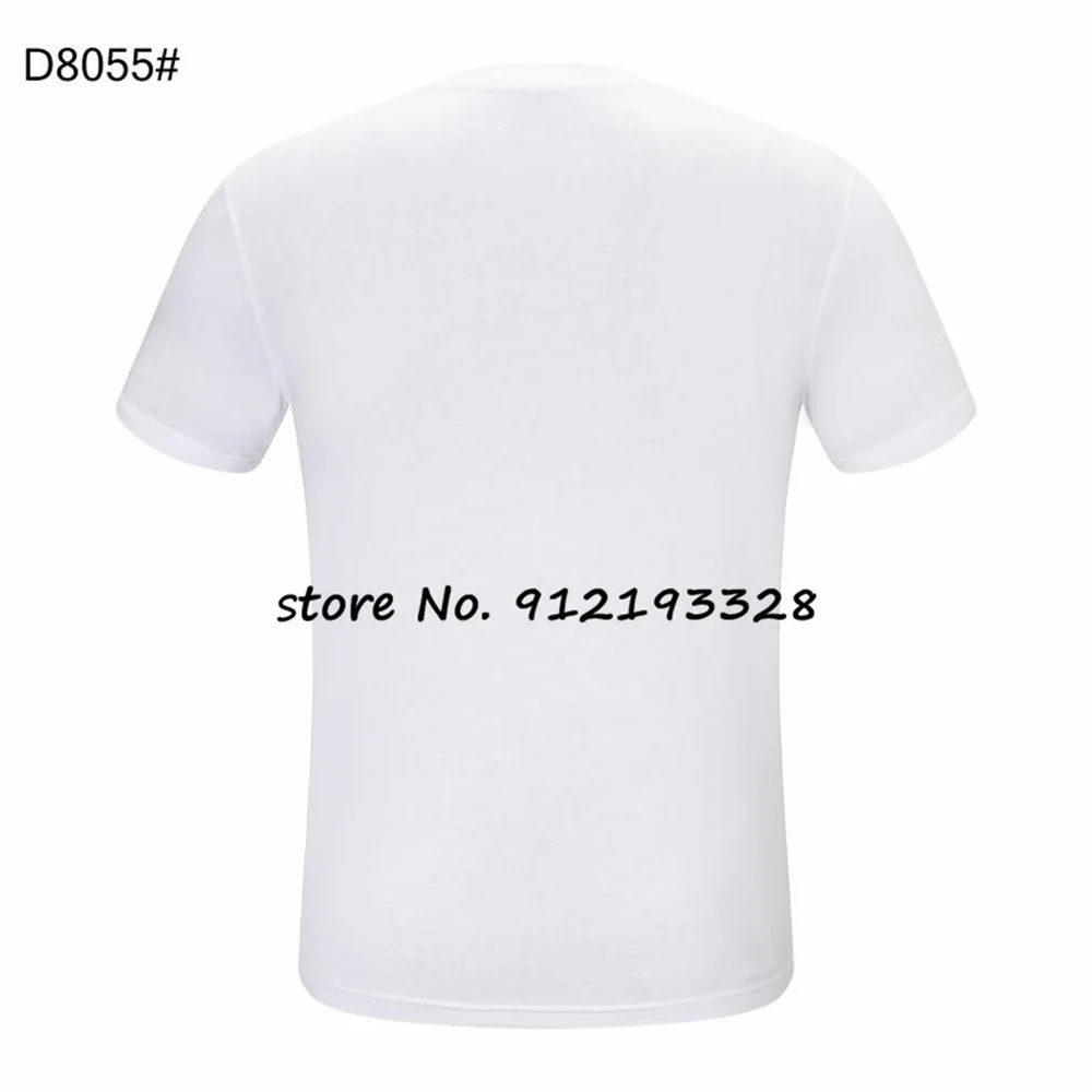 

Dsquared2 T-Shirt D2 Men Women Print Tees Dsq2 Short Sleeve D8055