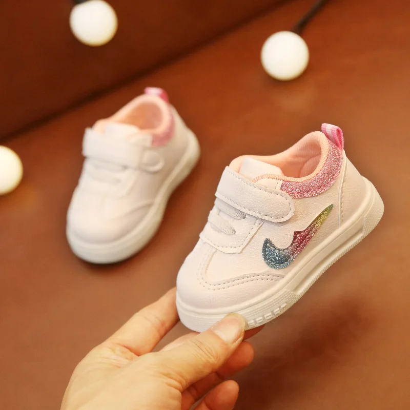 2020 детская обувь для малышей Спортивная мальчиков и девочек 1 год нескользящая